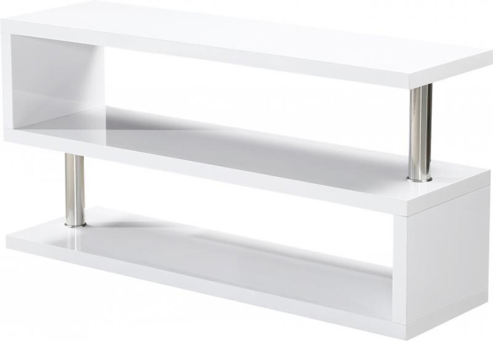 Charisma TV Stand in White Gloss